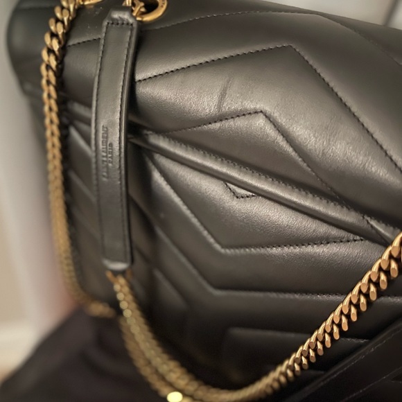 Medium Loulou Quilted Leather Shoulder Bag - Picture 8 of 12